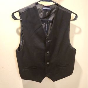Tommy hilfiger black Boys formal Vest size 16